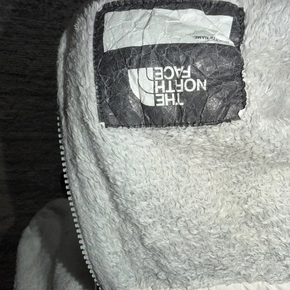 The North Face Kids Beige Teddy Jacket Jackets & Coats